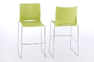 Der Ibiza Barhocker greift das filigrane Design der Ibiza-Stuhlfamilie auf